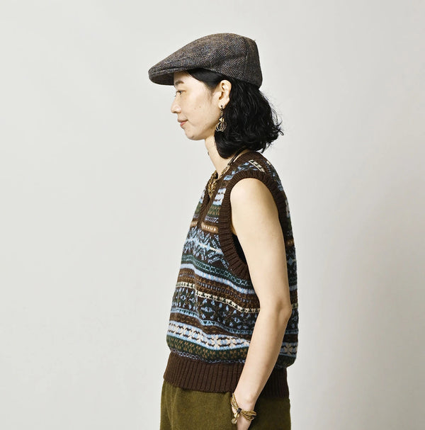 45R Fair Isle 908 Jacquard Vest