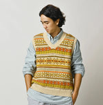 45R Fair Isle 908 Jacquard Vest