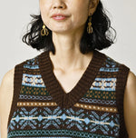 45R Fair Isle 908 Jacquard Vest