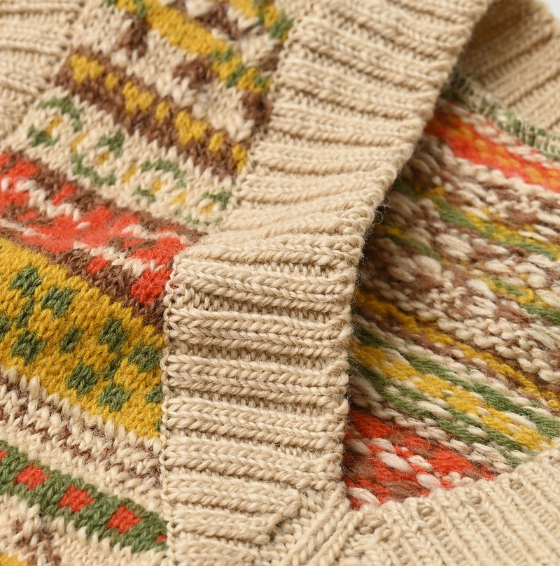45R Fair Isle 908 Jacquard Vest - Image 20