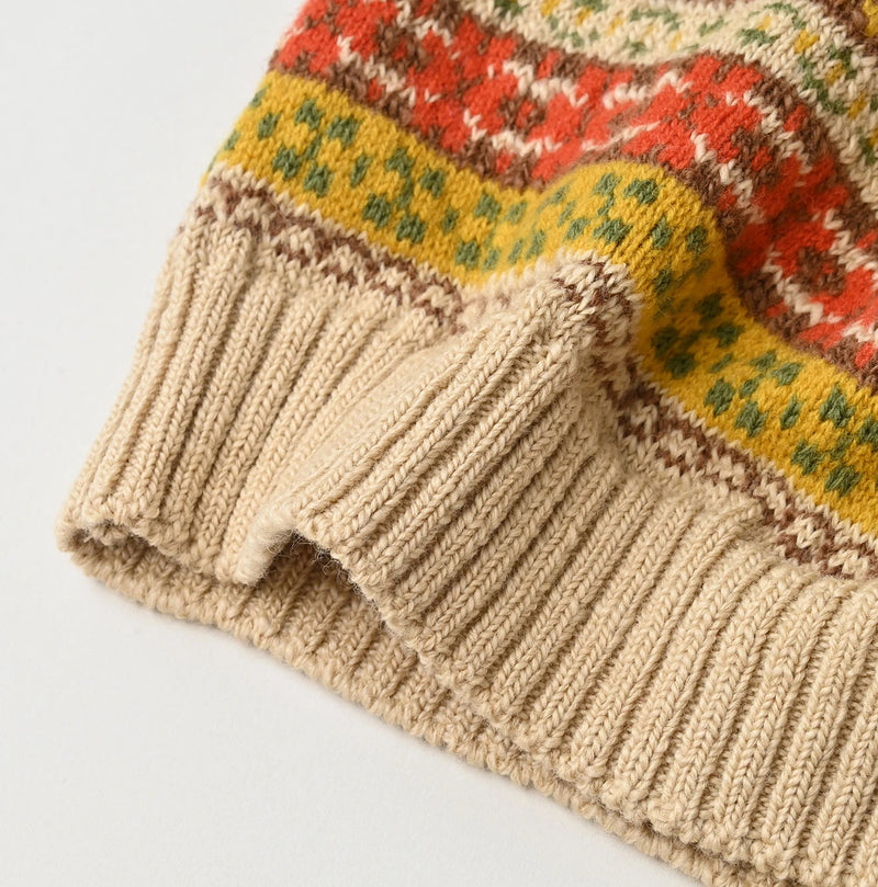 45R Fair Isle 908 Jacquard Vest - Image 23
