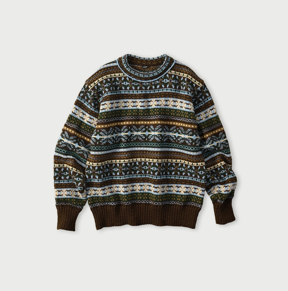 45R Fair Isle 908 Jacquard Sweater - Image 2