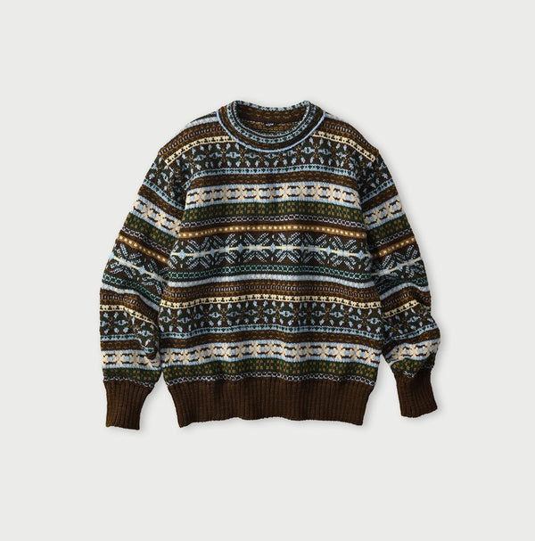 45R Fair Isle 908 Jacquard Sweater