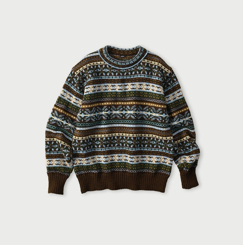 45R Fair Isle 908 Jacquard Sweater - Image 2