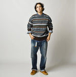 45R Fair Isle 908 Jacquard Sweater