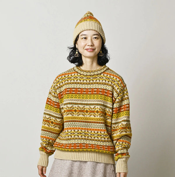 45R Fair Isle 908 Jacquard Sweater