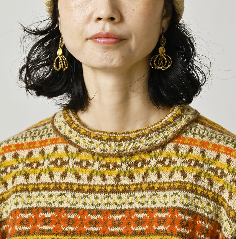45R Fair Isle 908 Jacquard Sweater - Image 12