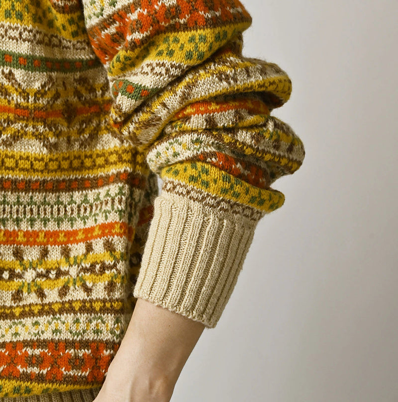 45R Fair Isle 908 Jacquard Sweater - Image 14