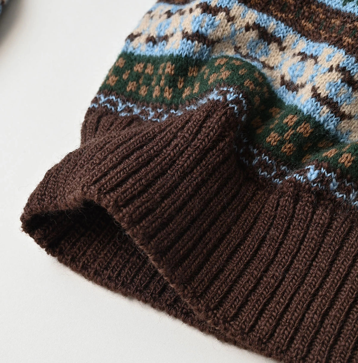 45R Fair Isle 908 Jacquard Sweater