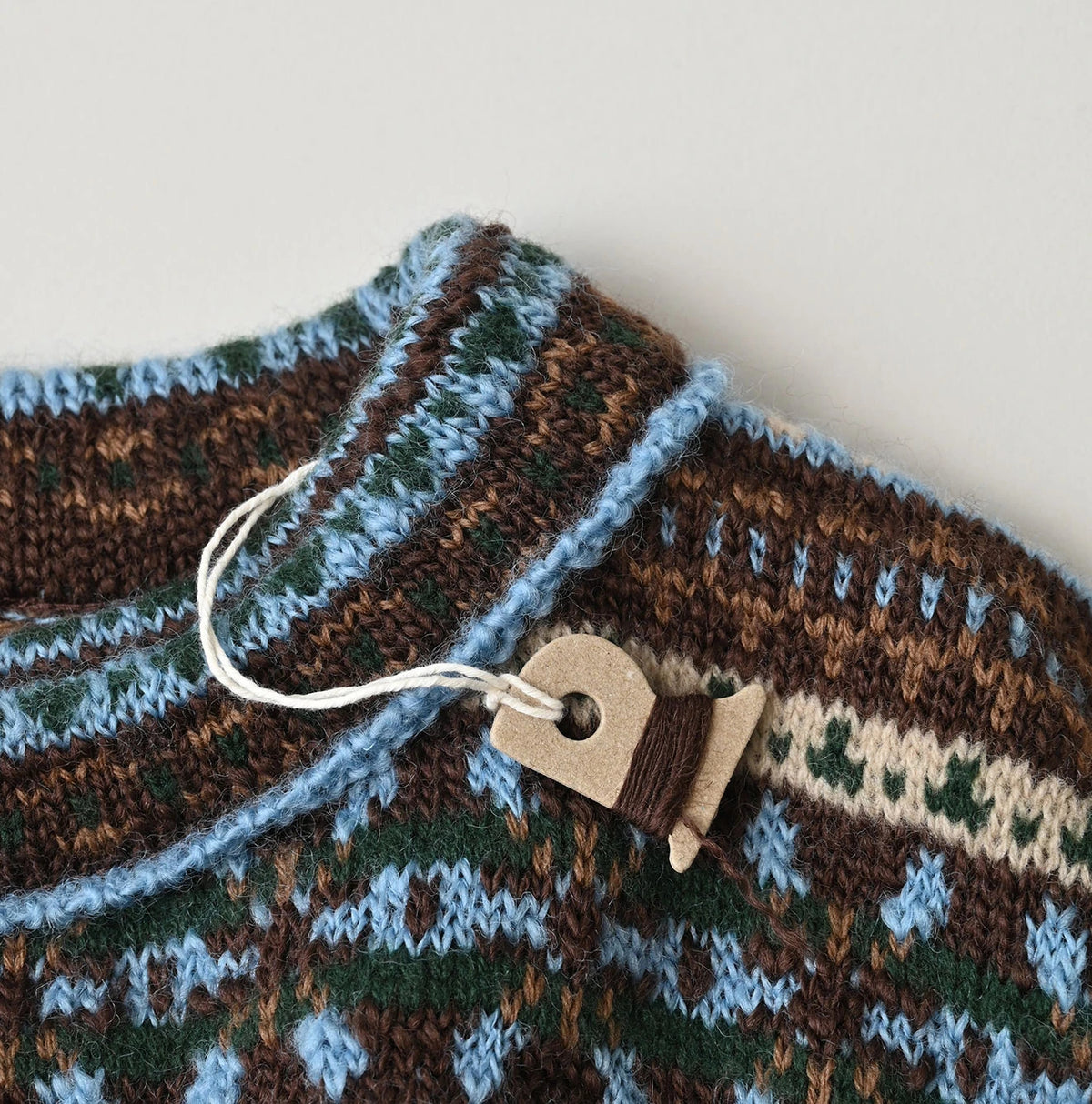 45R Fair Isle 908 Jacquard Sweater