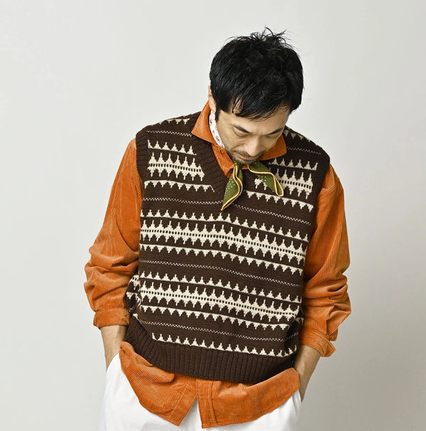 45R Aspen Jacquard 908 Vest