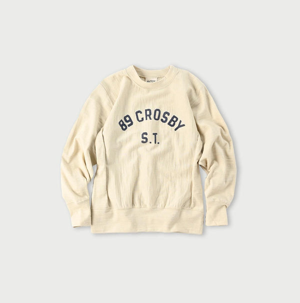 US Wool Reverse Weave 908 Print Sweater (Size 2) - 45R by 45rpm studio