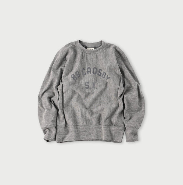 US Wool Reverse Weave 908 Print Sweater (Size 2) - 45R by 45rpm studio