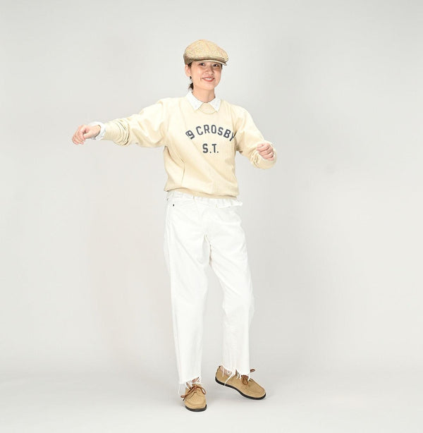 US Wool Reverse Weave 908 Print Sweater (Size 2) - 45R by 45rpm studio