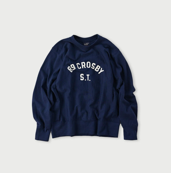 US Wool Reverse Weave 908 Print Sweater (Size 4) - 45R by 45rpm studio