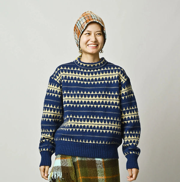 45R Aspen Jacquard 908 Sweater