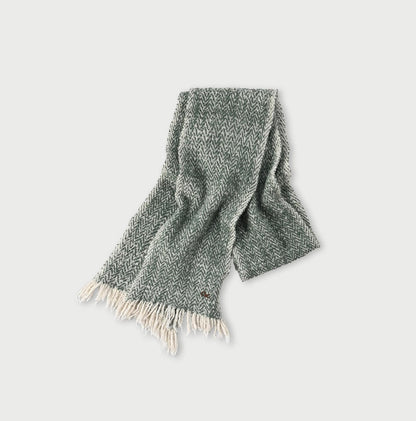 45R Merino Cashmere Herringbone Muffler