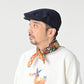 Supima Twill Gingham Check Flower Bandana