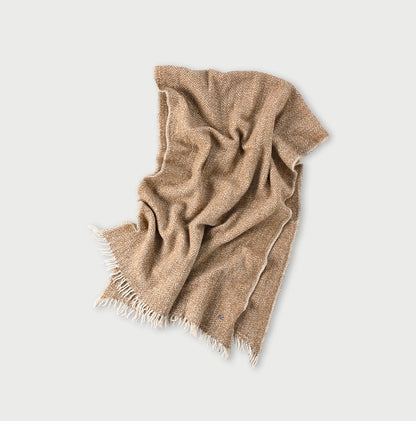 45R Merino Cashmere Herringbone Stole