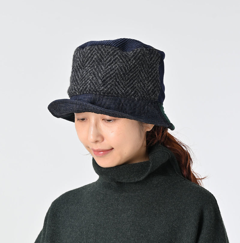45R Tamatebako Tweed 908 Hat