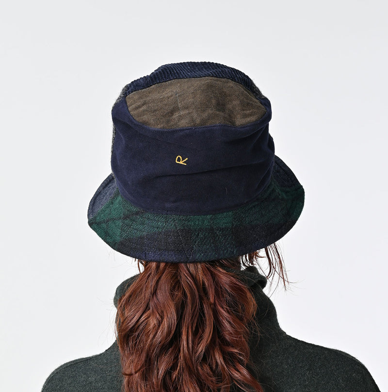 45R Tamatebako Tweed 908 Hat