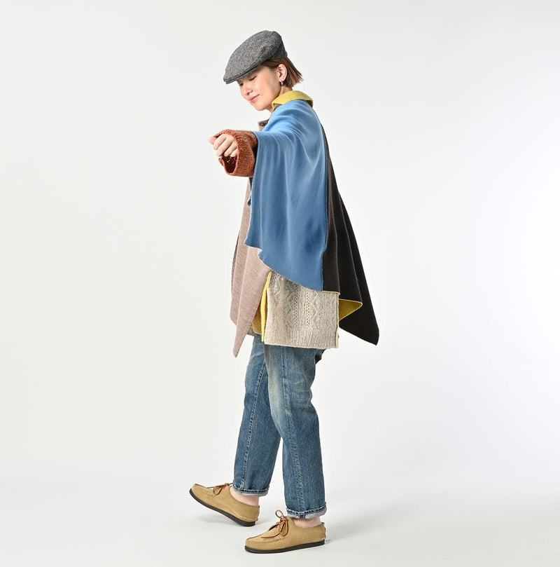 45R Float Felted Poncho Muffler