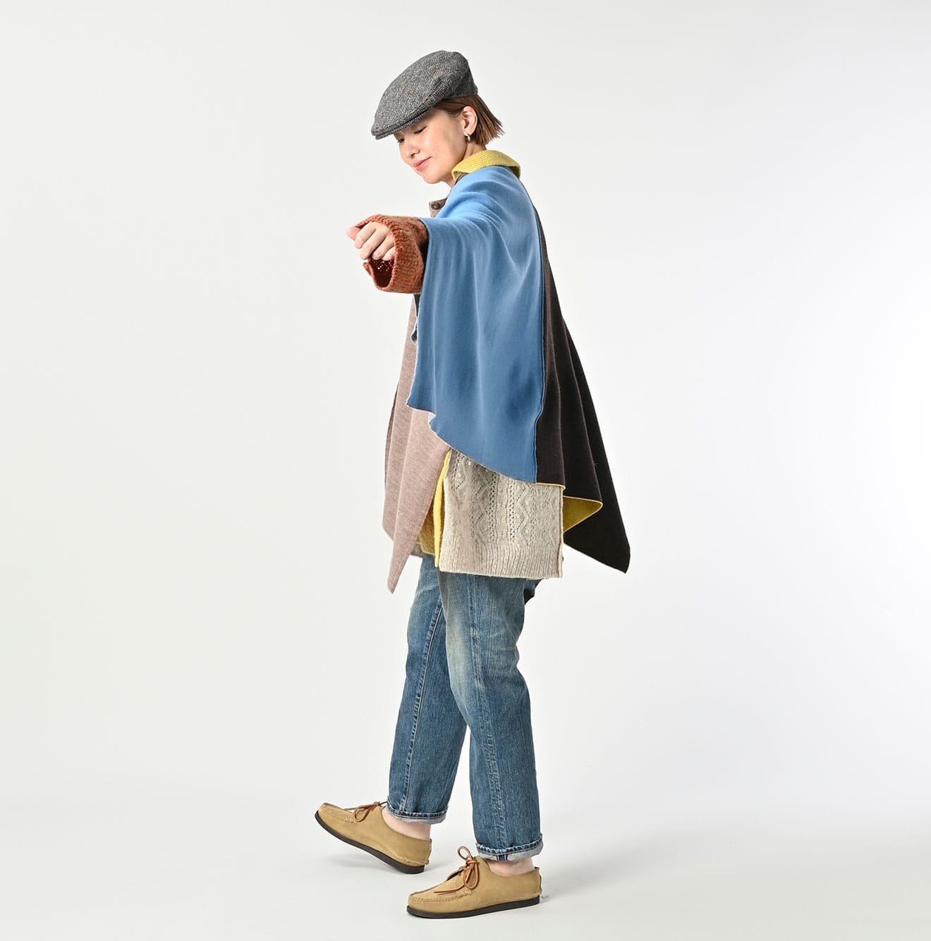 45R Float Felted Poncho Muffler