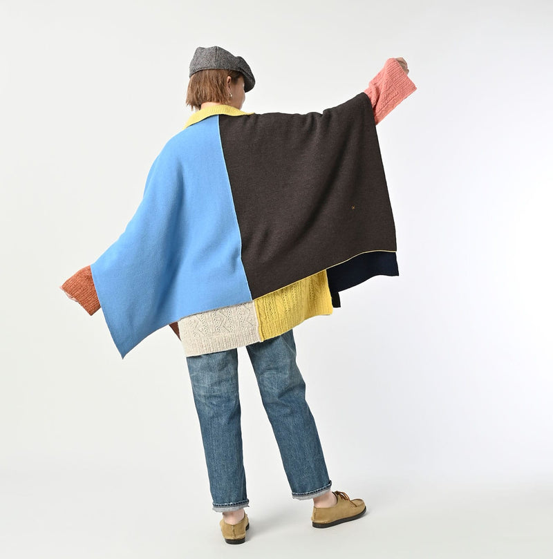 45R Float Felted Poncho Muffler