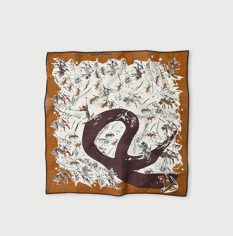 45R Gauze Skier Komon Bandana - Image 3