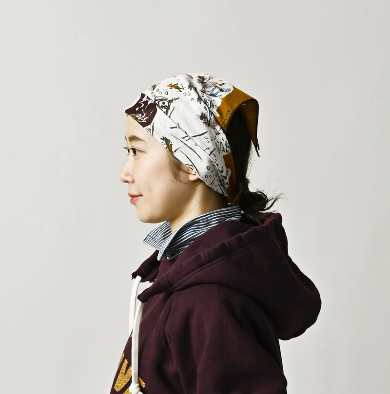 45R Gauze Skier Komon Bandana - Image 5