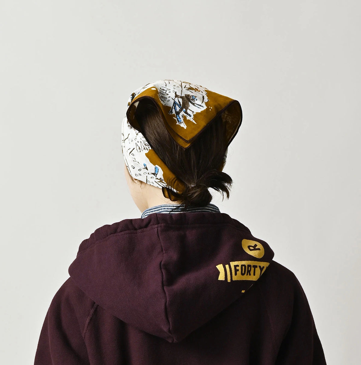 45R Gauze Skier Komon Bandana - Image 6