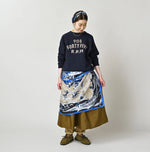45R Silk Skier Komon Furoshiki
