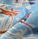 45R Silk Skier Komon Furoshiki