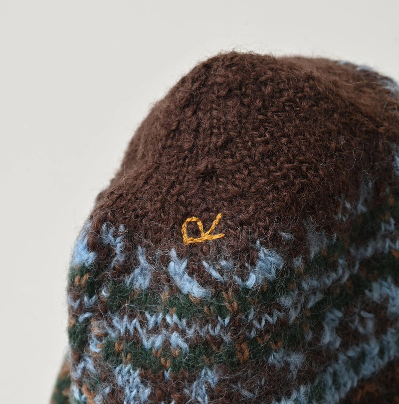 45R Fair Isle 908 Jacquard Knit Cap - Image 7