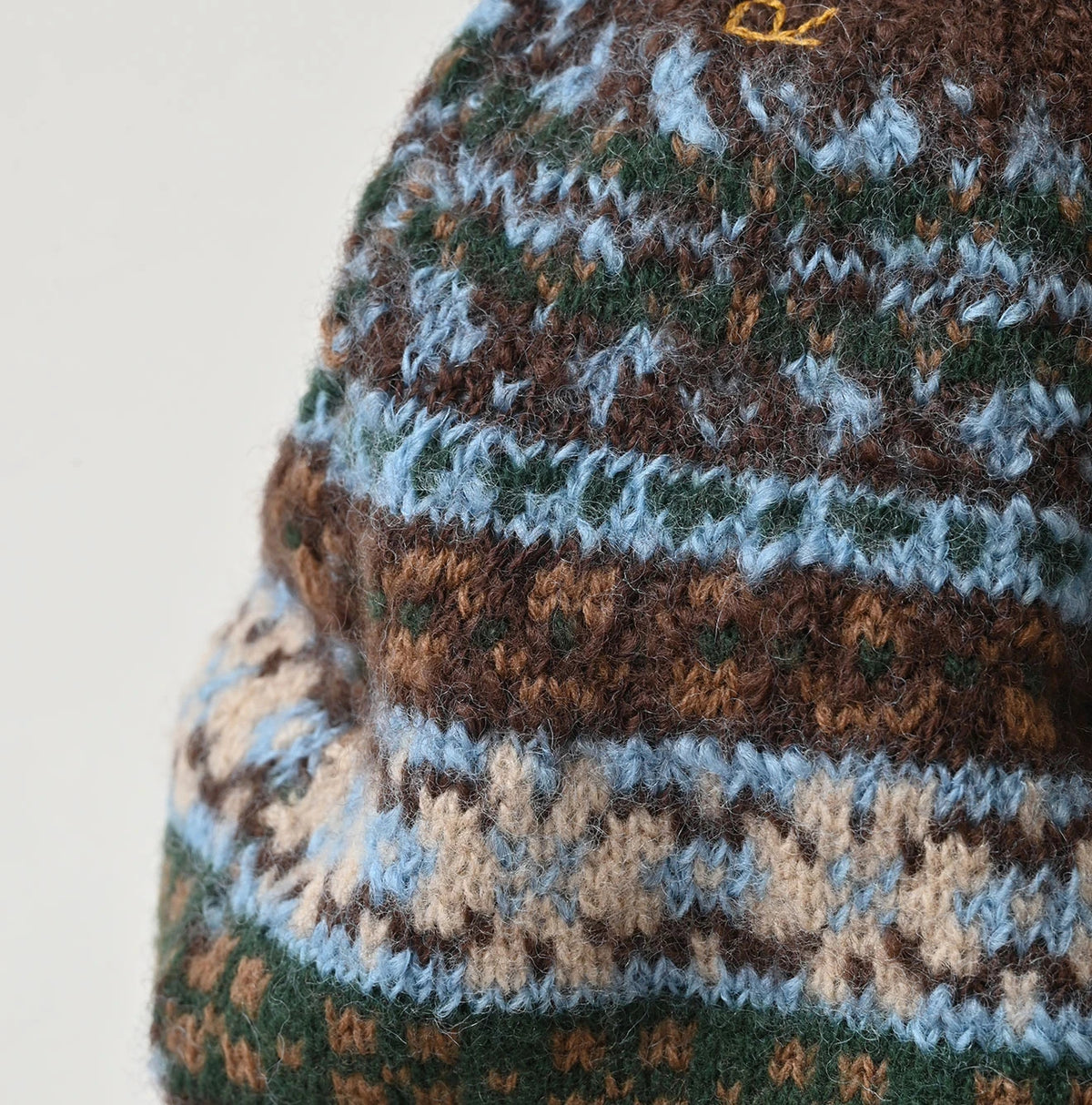 45R Fair Isle 908 Jacquard Knit Cap