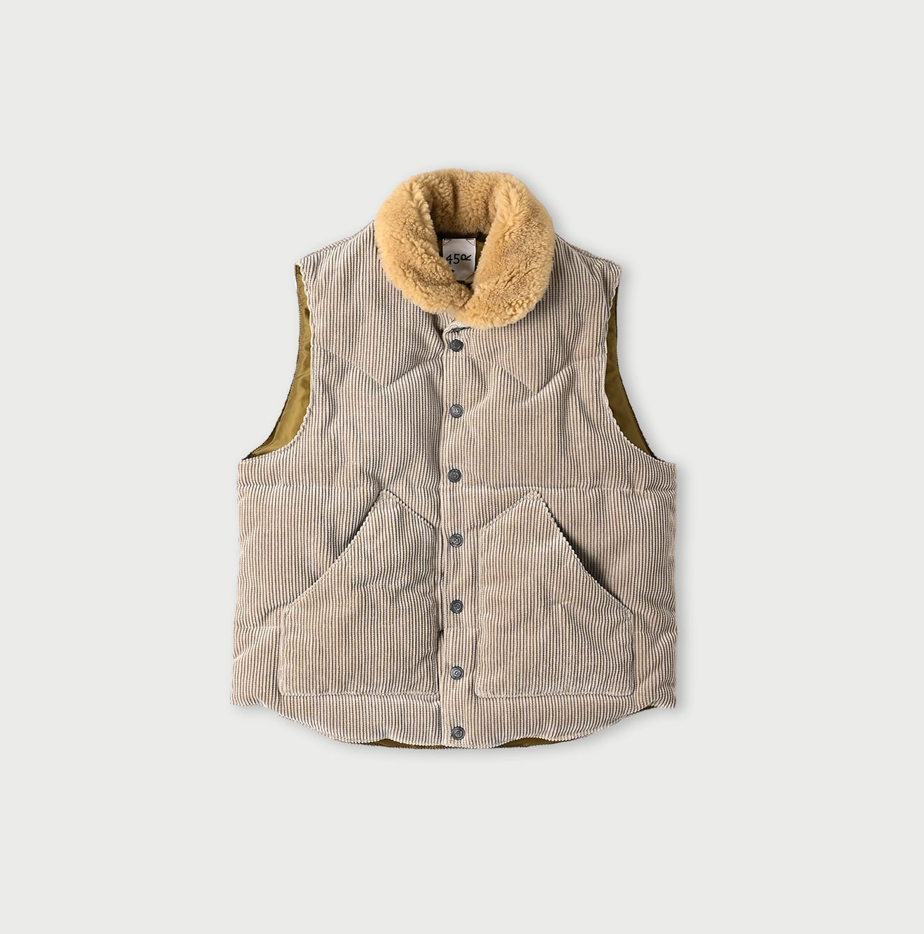 45R Selvage Corduroy 908 Vest