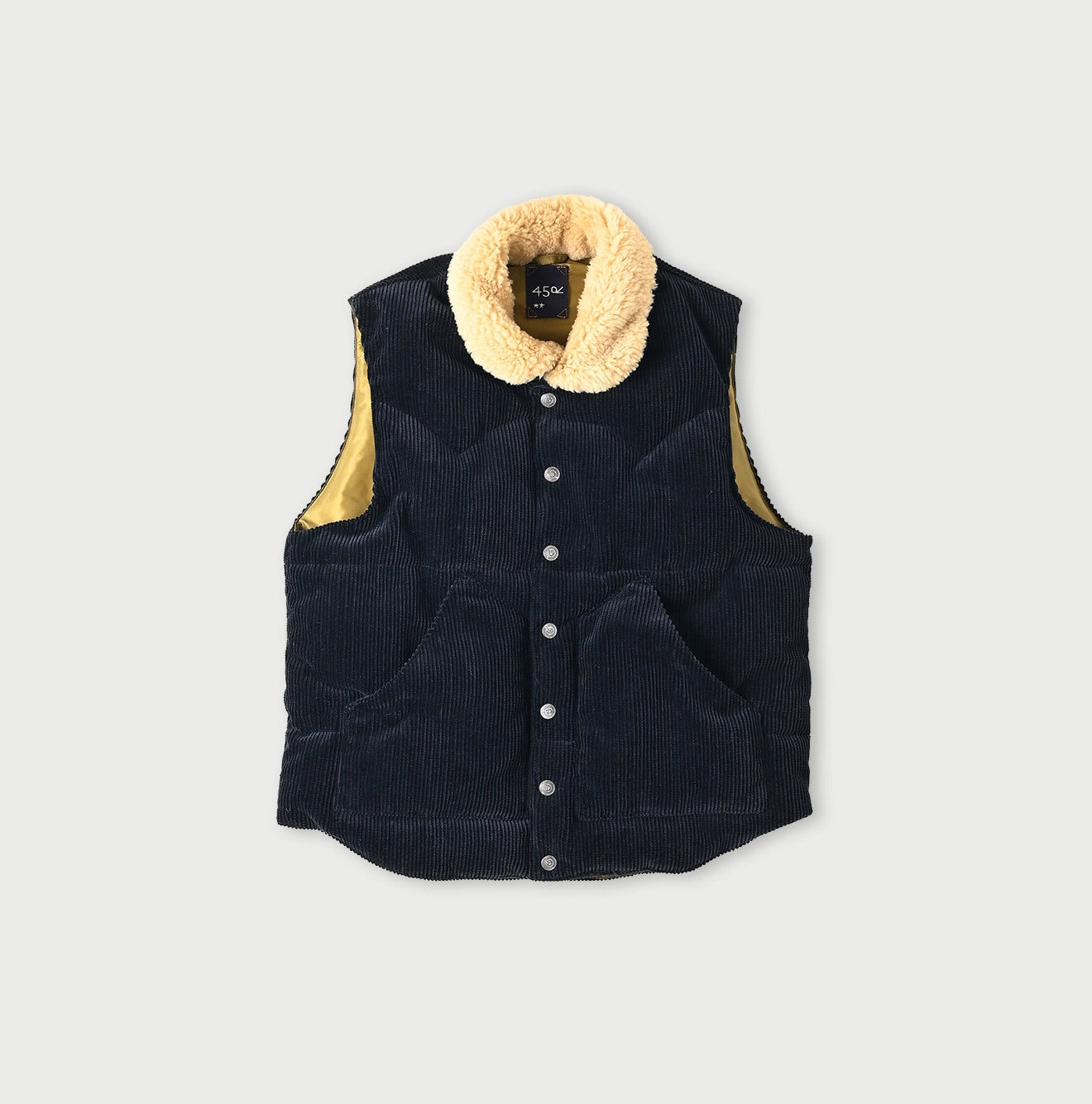 45R Selvage Corduroy 908 Vest