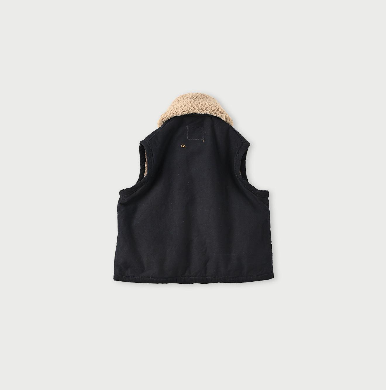 Indigo Satin Boa 908 Vest