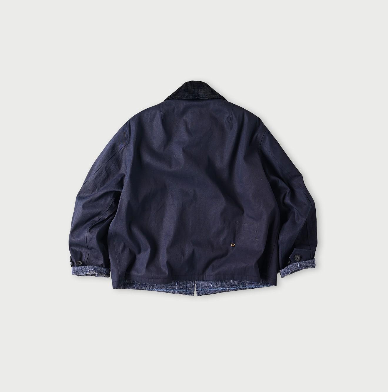 Indigo Gabardine Tweed 908 Hunting Jacket - 45R by 45rpm studio - Image 16