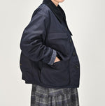 Indigo Gabardine Tweed 908 Hunting Jacket - 45R by 45rpm studio