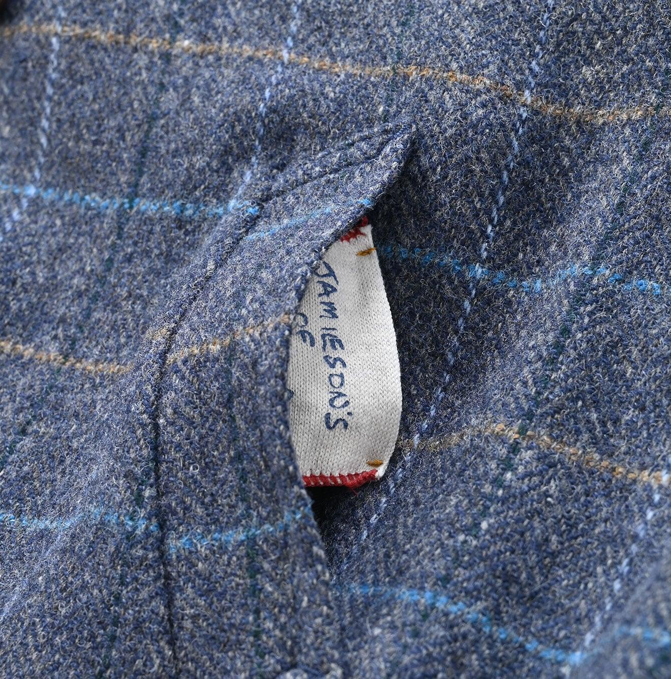 Indigo Gabardine Tweed 908 Hunting Jacket - 45R by 45rpm studio