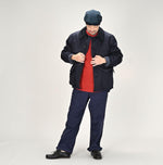 Indigo Gabardine Tweed 908 Hunting Jacket - 45R by 45rpm studio