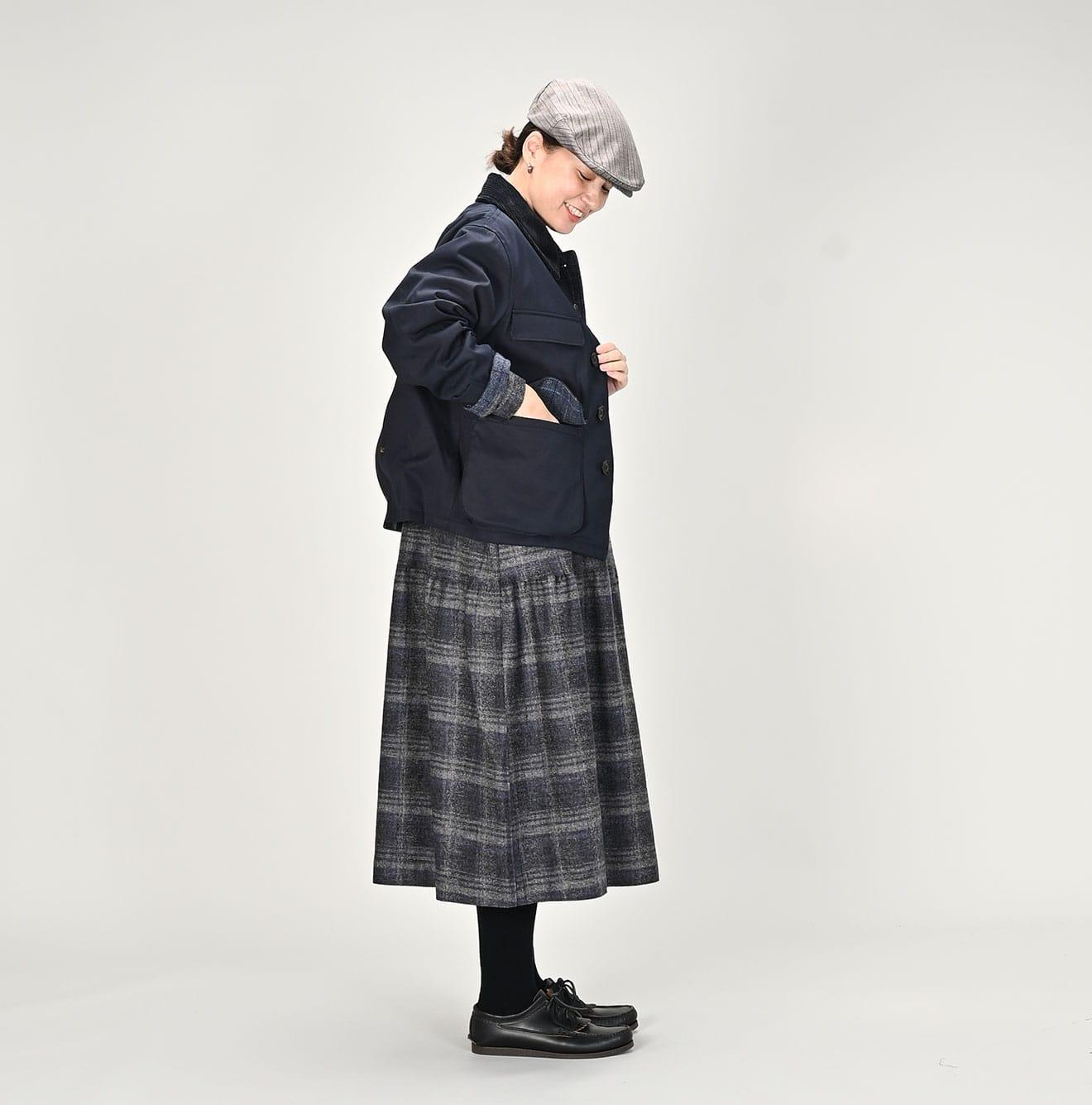 Indigo Gabardine Tweed 908 Hunting Jacket – 45R GLOBAL