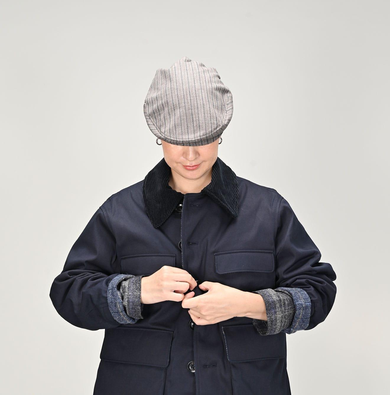 Indigo Gabardine Tweed 908 Hunting Jacket – 45R GLOBAL