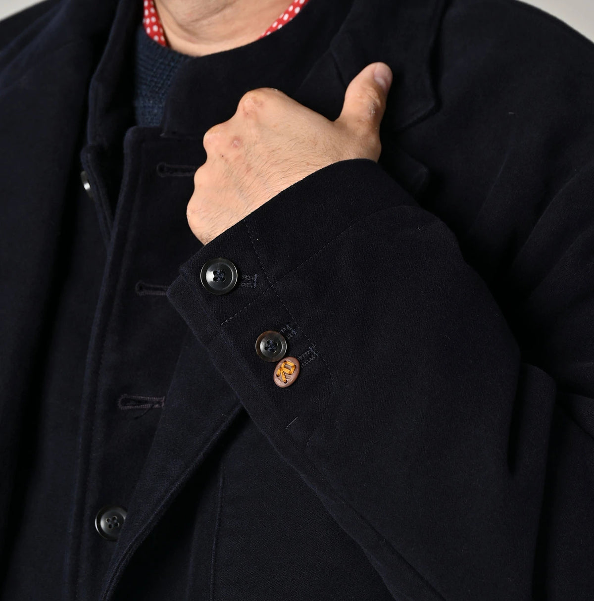 45R Cotton Flannel 908 Jacket Cardigan - Image 12