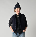 45R Cotton Flannel 908 Stand Collar Vest