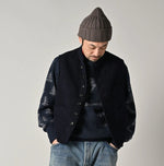 45R Cotton Flannel 908 Stand Collar Vest