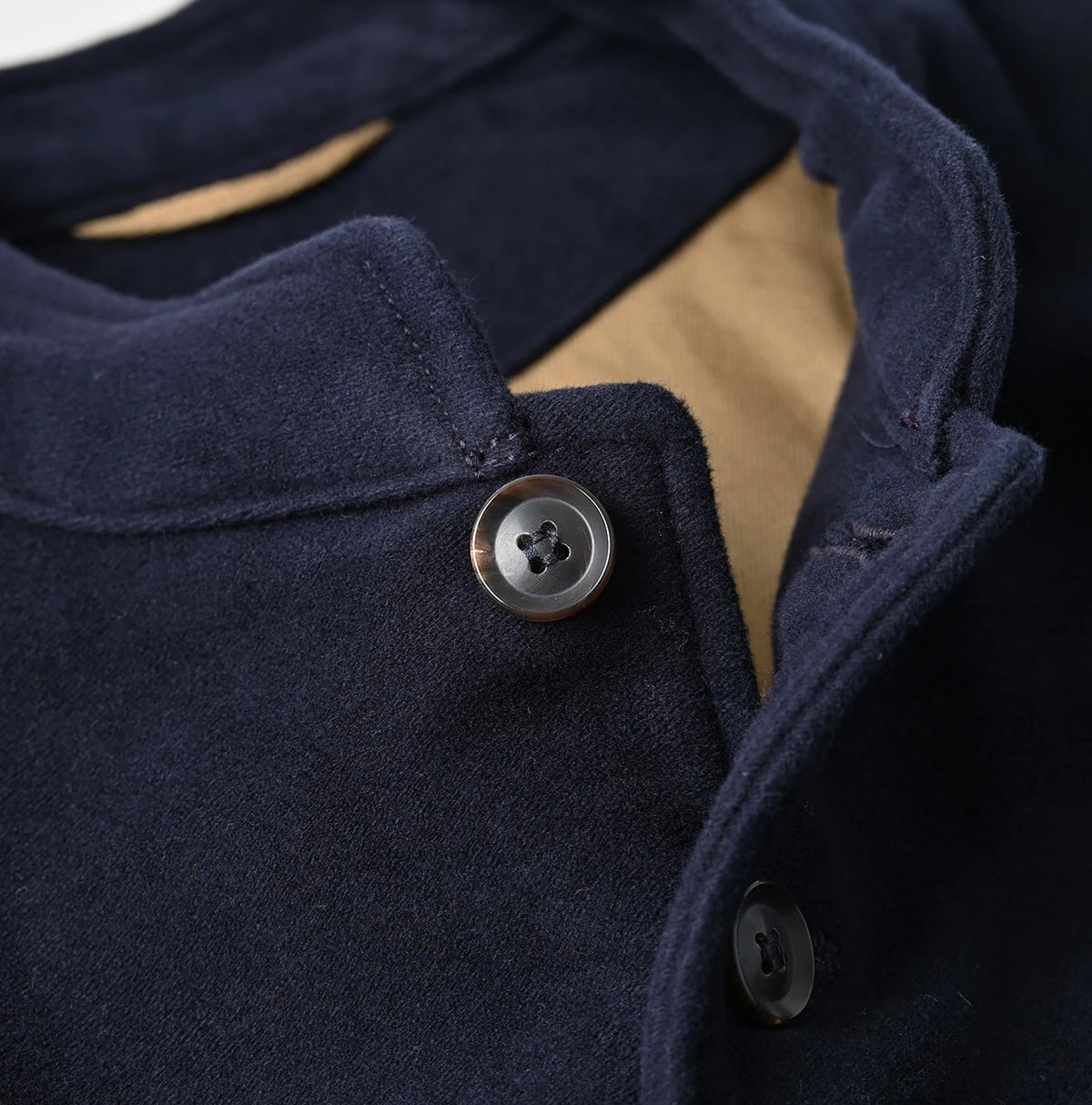45R Cotton Flannel 908 Stand Collar Vest