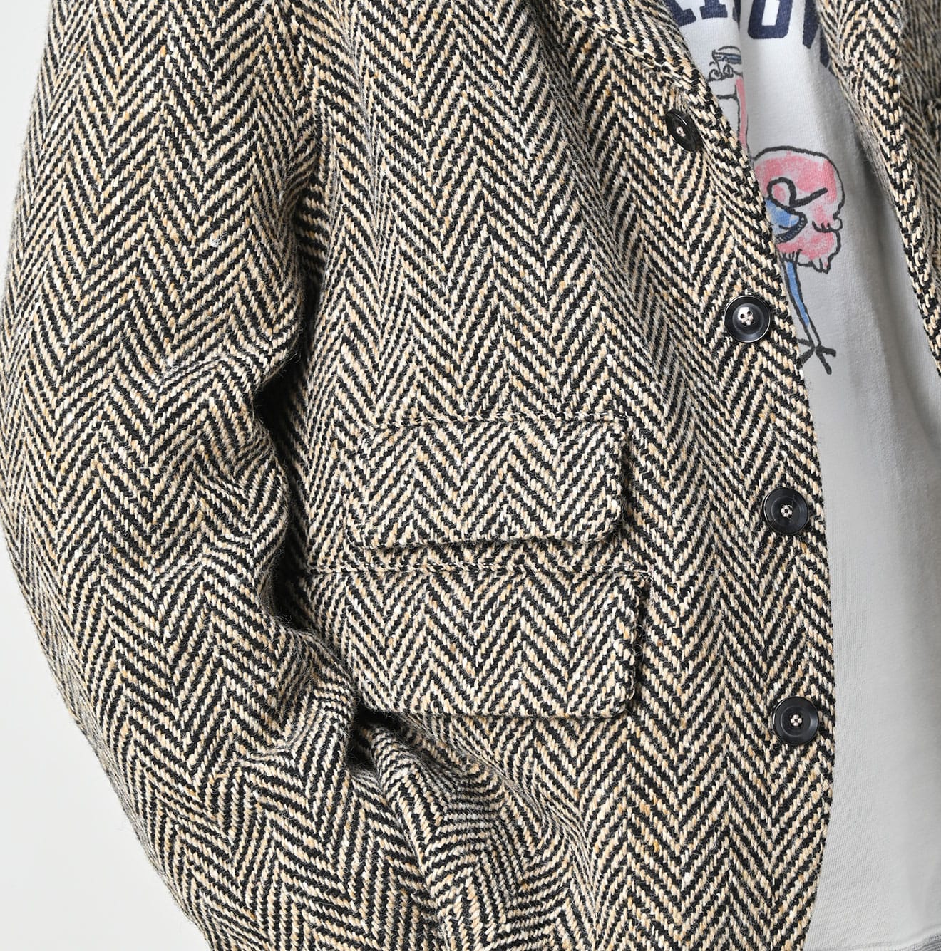 45R Donegal Tweed 908 Jacket
