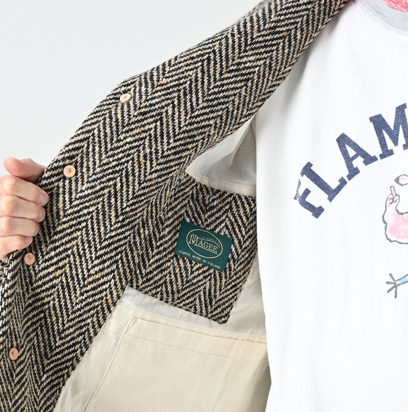 45R Donegal Tweed 908 Jacket